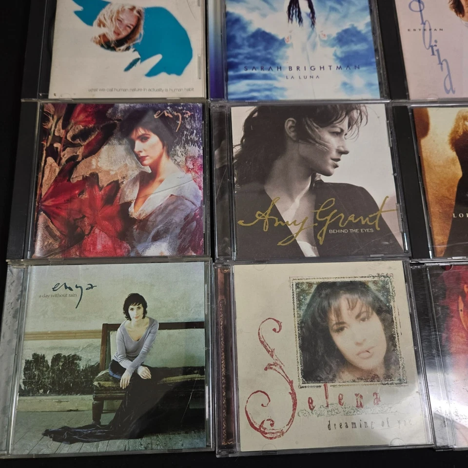 Lot (24) Women Singer Songwriter Pop Rock CD Jewel Enya Merchant McLachlan Jones - Imagem 2 de 4