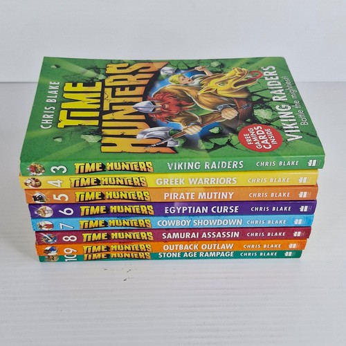 Time Hunters Books 3-10 Chris Blake Children's Paperback 8 Book Kid Bundle - Bild 2 von 21