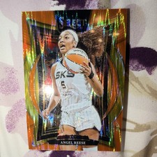 Panini 2025 WNBA Select Angel Reese #94 Orange Concourse Chicago Sky WNBA