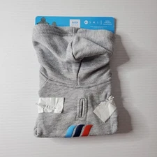 ALDI Gear Dog Or Cat Sweatshirt Sweater Hoodie Gray Size XS Extra Small New