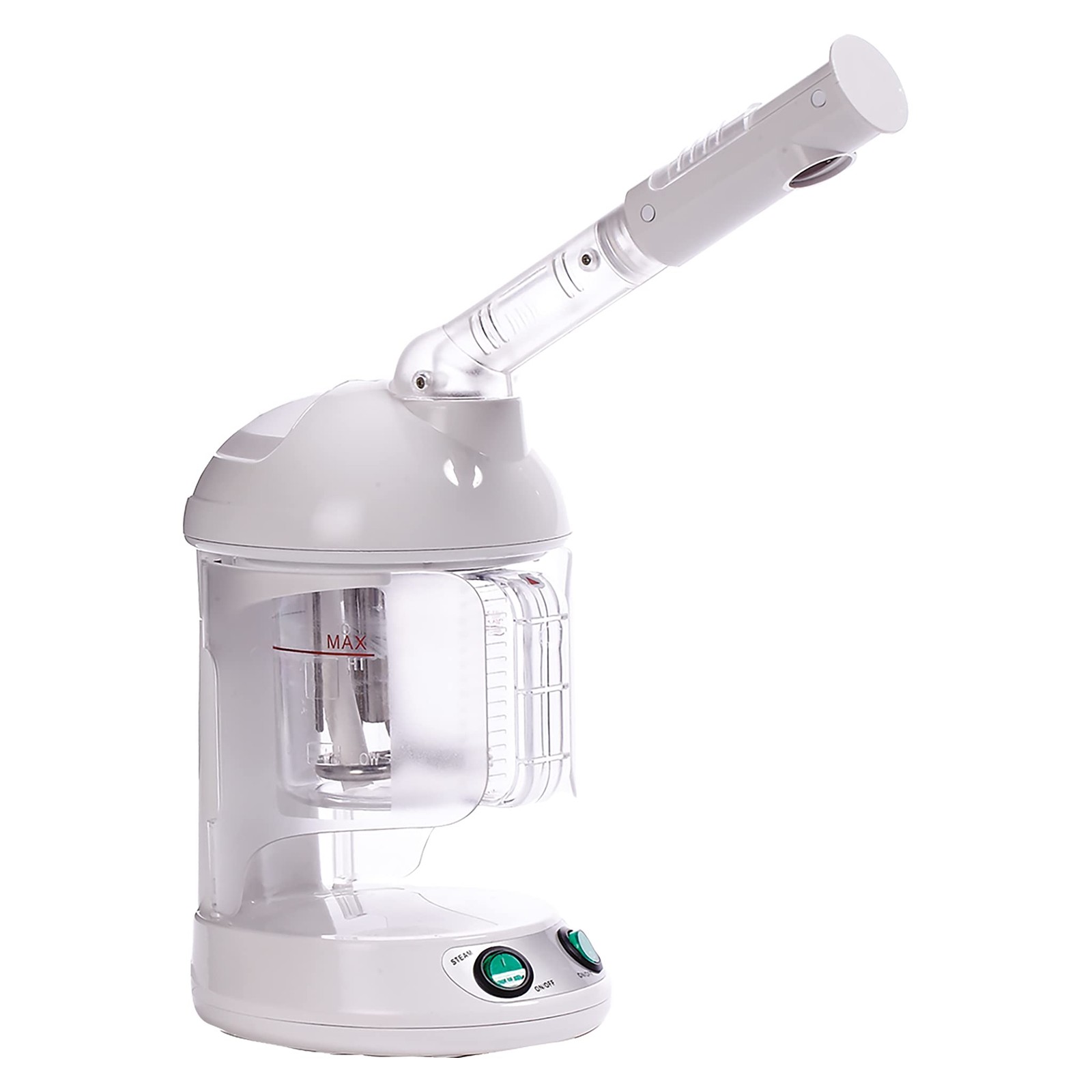 Red Pro 2 In 1 Hair And Facial Steamer For Ultimate Moisture Restoration