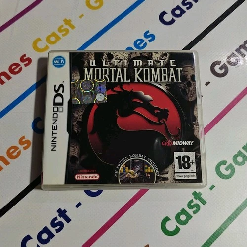 ULTIMATE MORTAL KOMBAT NINTENDO DS COMPLETE ITALIAN PAL EU UK FR