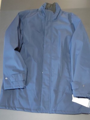 DOCKERS COAT MEN'S JACKET LARGE BLUE Water Resistant Smart 360 Flex Series NWT