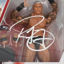 Randy Orton WWE Autographed Mattel Elite Collection Greatest Hits Action Figure