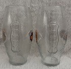 Vintage Super Bowl XXXVI Football Shaped Miller Light Beer Glass Set Of 2 — photo 4