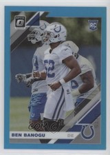 2019 Panini Donruss Optic Rookies Aqua Prizm 95/299 Ben Banogu #124 0oq6