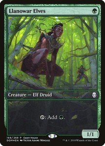 Llanowar Elves 168/269 Promo Foil MTG Dominaria Open House
