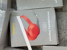 heyday wireless headphone blood orange color