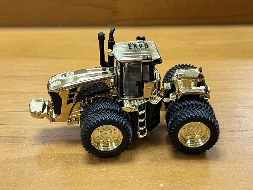 9430 John Deere DieCast Tractor 1/64 Gold Tone Coated Model 9430 Read - Image 2 of 4