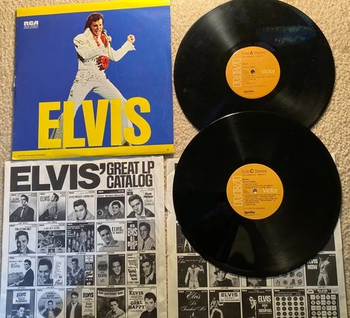 Elvis Presley Special Products 2XLP "Elvis" RCA # DPL2-0056 Dynaflex Ster. 1973