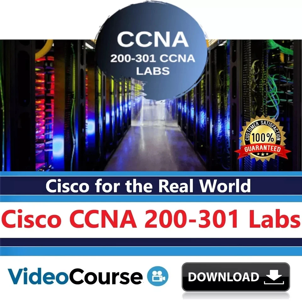 Cisco CCNA 200-301 Mega Bundle Video Course Official Cert Exam Guides Dumps Labs - Image 3 of 4
