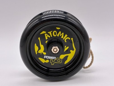 Atomic Power YO Vintage YO-YO 1990er YoYo Spielzeug funktioniert super 2,25'' Durchmesser