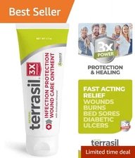 Powerful 3X Healing Ointment for Wounds & Bed Sores - Gentle on Sensitive Skin