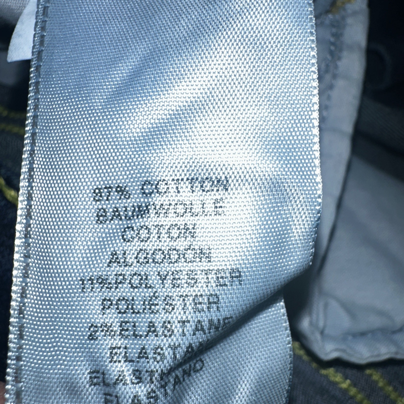 True Religion Jack Jeans Skinny Tapered Blue 38x32 Distressed Jeans thumbnail 9