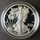 2014 W Proof $1 American Silver Eagle Dollar