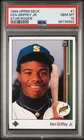 1989 Upper Deck #1 Ken Griffey Jr. Star Rookie PSA 10 GEM MINT