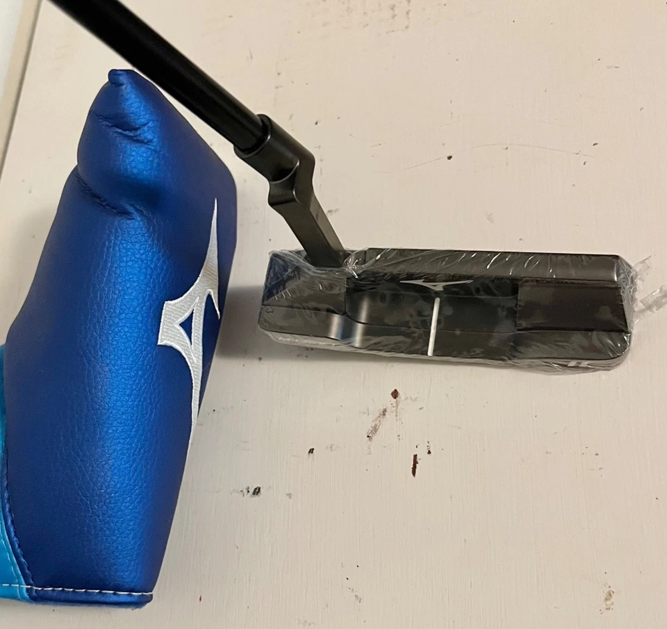 Mizuno M Craft Black Ion Putter 35" w/custom Fire BGT Tour Shaft & Senser Grip - Image 3 of 4