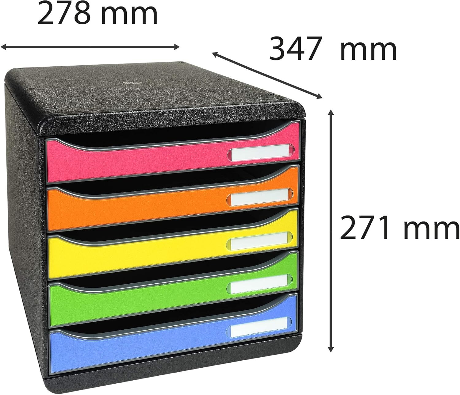 Bloc EXACOMPTA BIG-BOX 5 tiroirs pour ne plus perdre vos documents importants - 4