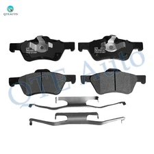 Front Ceramic Brake Pad Kit For 2005-2012 Ford Escape