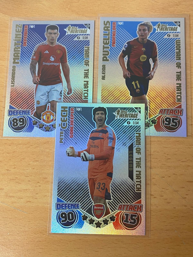MATCH ATTAX EXTRA 2024/25 KONVOLUT 3 MAN OF THE MATCH KARTEN