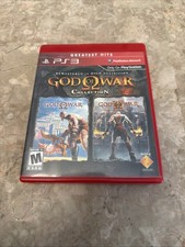God Of War Collection 1 & 2 Games Remastered Complete W/ Manual PS3