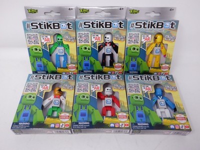 Stikbot by Zing   Poseable Figures   LOT OF 6 FIGURES
