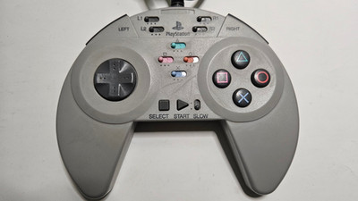 Ascii Pad PSS Asciiware Sony Playstation PS1 Controller - Tested and Working