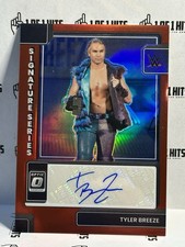Tyler Breeze 2023 Chronicles WWE Donruss Optic Signatures Red DO-TYL Auto MINT