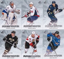 11-12 SP Authentic Brad Malone /999 Rookie Future Watch RC FW