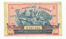C591-LOTTERIA NAZIONALE-LES GUEULES CASSE'ES