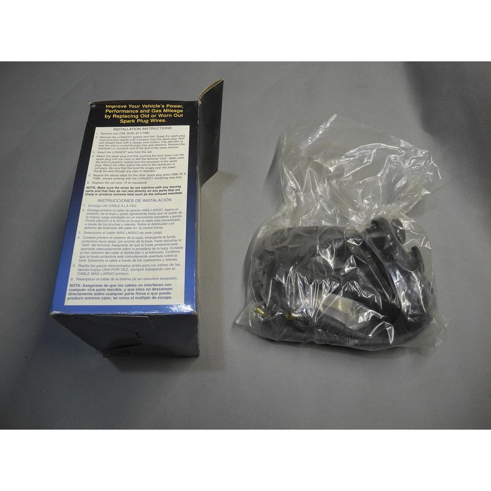 Juego de cables de bujía OEM PI4686 para Mitsubishi Dodge Plymouth Eagle 1985-1998 Foto 3 de 4