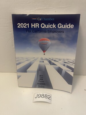 2021 HR Quick Guide for California Employers CalChamber Book