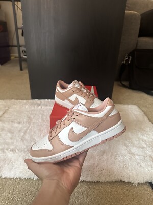 プ*o様 【新品】Nike スニーカー DD1503-118 ピンク/ホワイト Nike Dunk Low Rose Whisper Pink White DD1503-118 sz 12