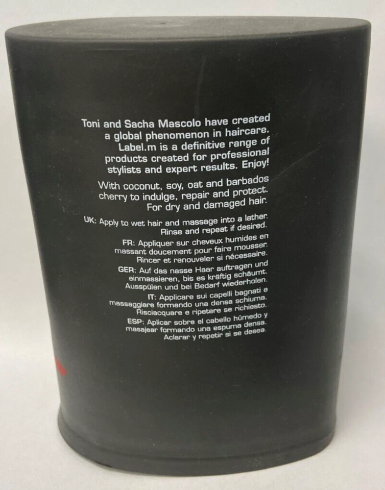 label.m Cleanse + Repair Shampoo 10.1 oz / 300 ml - Image 3 of 3