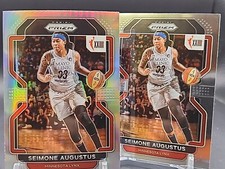Seimone Augustus - 2022 WNBA Prizm - Silver Prizm And Base W25 - Minnesota Lynx