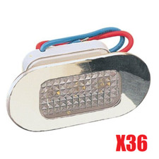 Sea-Dog Plastic Utility LED Amber Light  #401410-1 (36 Pack)