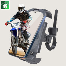 Bike Handlebar Phone Mount Motorcycle Holder Clamp Scooter Clip for Samsung S25