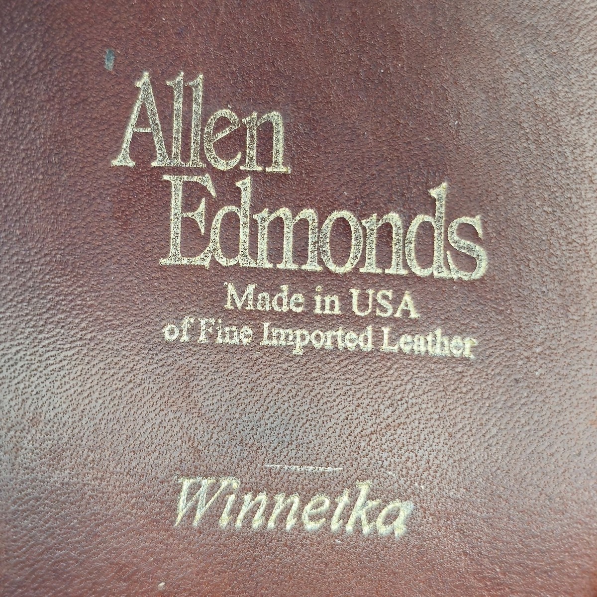 Allen Edmonds Winnetka Shoes Mens 11.5 E Brown Penny Loafers Split Toe USA Made Men main image 4