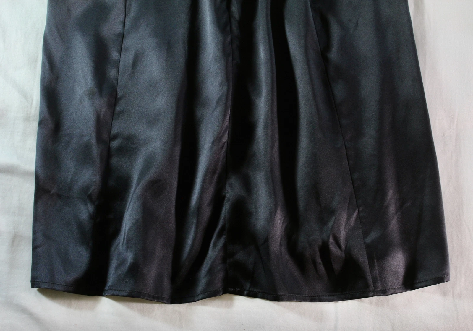 JACQUEMUS Le kasha abito ""tagliata"" nuovo con etichette $990 nero seta nera (sexxy af!!!) L