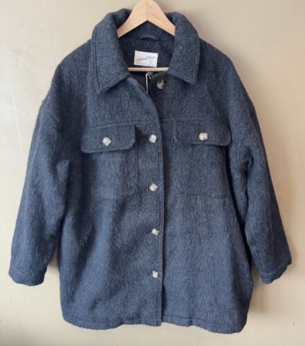 Universal Thread Goods Co. Coat Women’s Size XL Gray Fleece