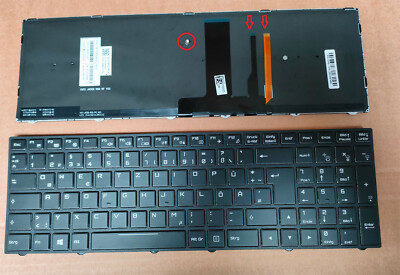 Tastatur Clevo Mifcom Schenker CVM15F26D0J430E3 6-80-N85K3-190-1 Keyboard