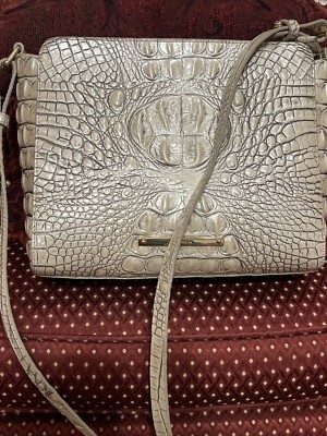 Brahmin Carrie Crossbody Moonshine Melbourne Bag