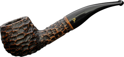 PETERSON ''ARAN'' RUSTIC 408 9MM BRIAR PIPE * NEW * pfeife pipa