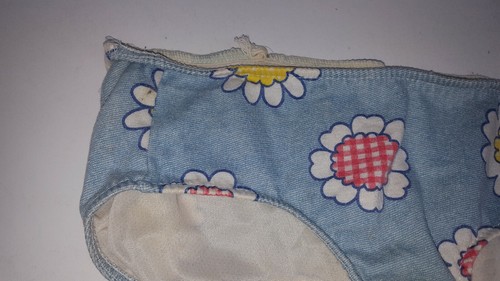 RAR Vintage Höschen Damen Gr. Medium Hippie 60er Jahre Flower Power Panty - Bild 8 von 11