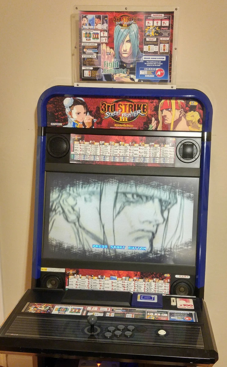 Street Fighter 3rd Strike In Collectible Arcade Gaming Replacement