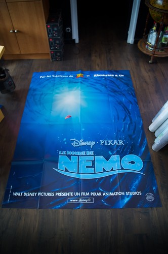 FINDING NEMO  Disney Pixar French Grande Vintage Movie Poster Original