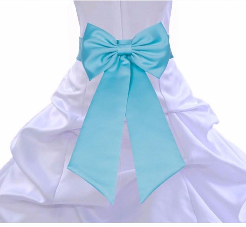 TIEBOW SASH + FLOWER ONLY FOR GIRL DRESS HOLIDAY OCCASION DECORATION PAGEANT NEW - Picture 78 of 103