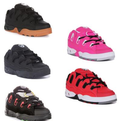 Osiris D3 OG Cupsole Air Schnürschuhe Herren Sneaker in Schwarz Rot Gelb UK 6 - 12