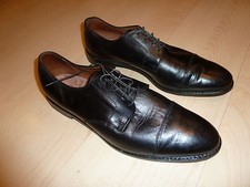 NEW $350 ALLEN EDMONDS Riverside Sz 13 D Black Dress Shoes Leather Made in USA