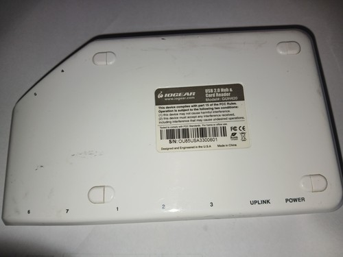 IOGEAR GUH420 7-Port USB 2.0 / Firewire Hub - Photo 4/4